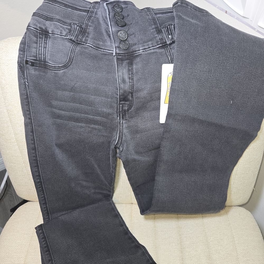 High Rise Black Jeans for Women